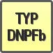 Piktogram - Typ: DNPFb